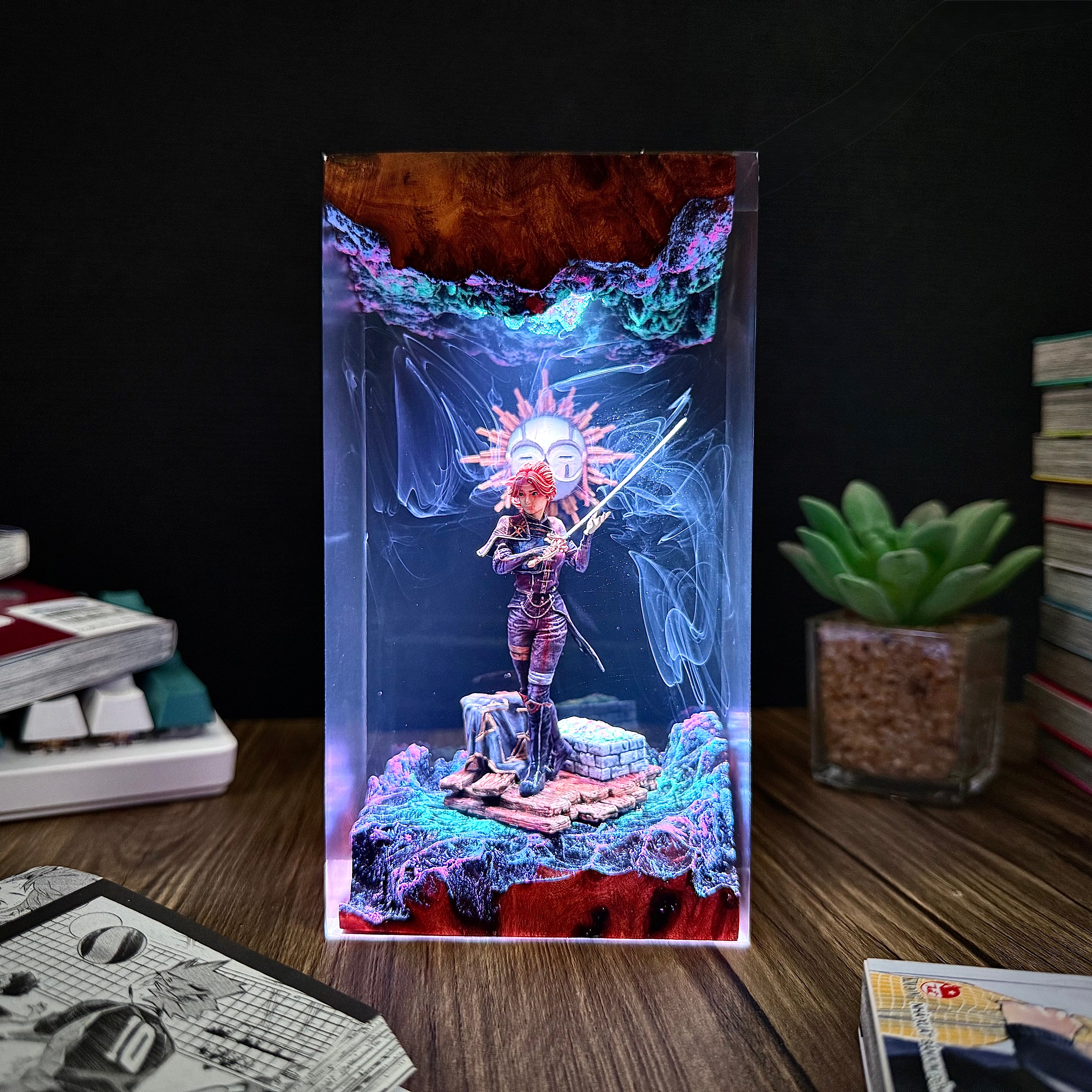 Maelle Clair Obscur Resin lamp