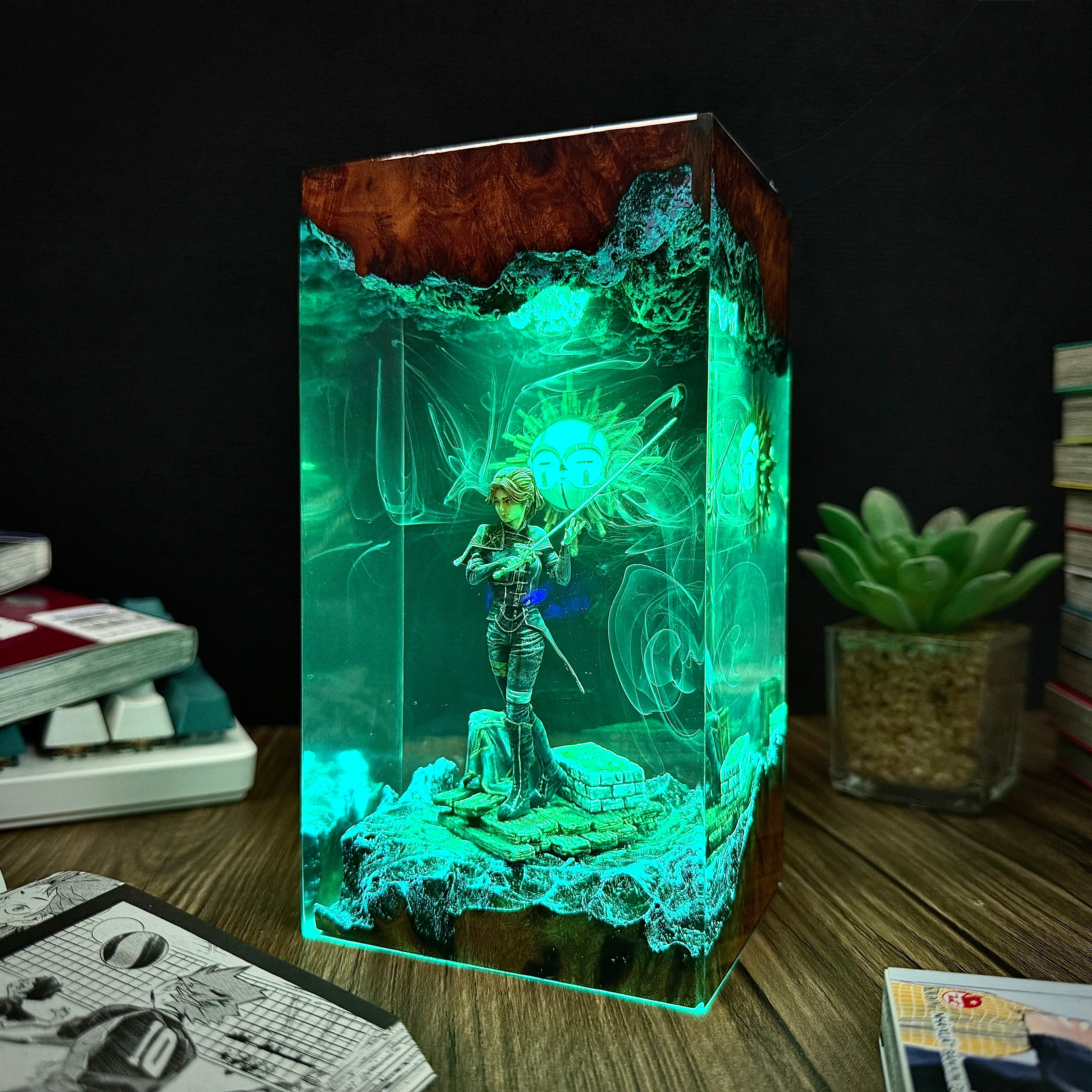 Maelle Clair Obscur Resin lamp