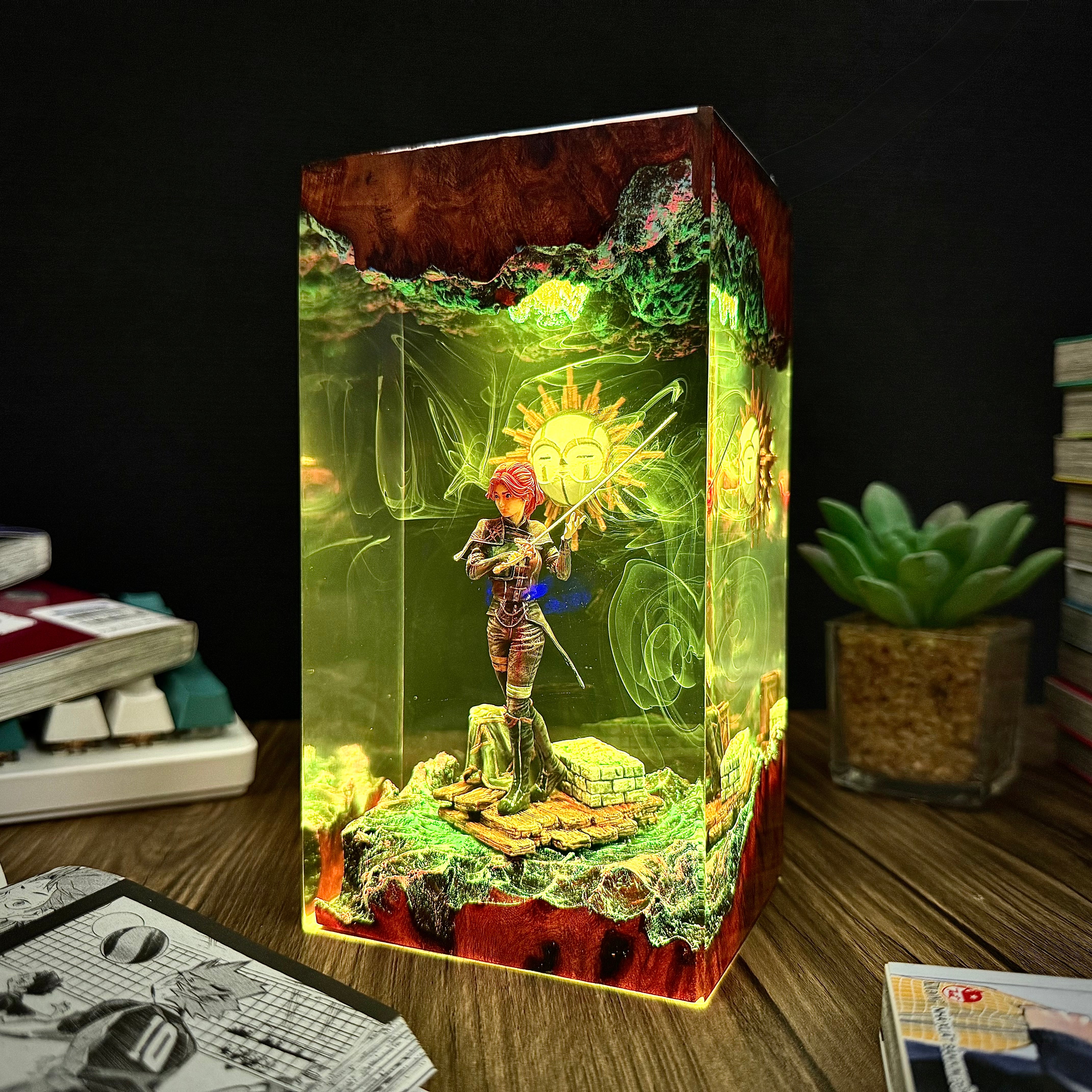 Maelle Clair Obscur Resin lamp