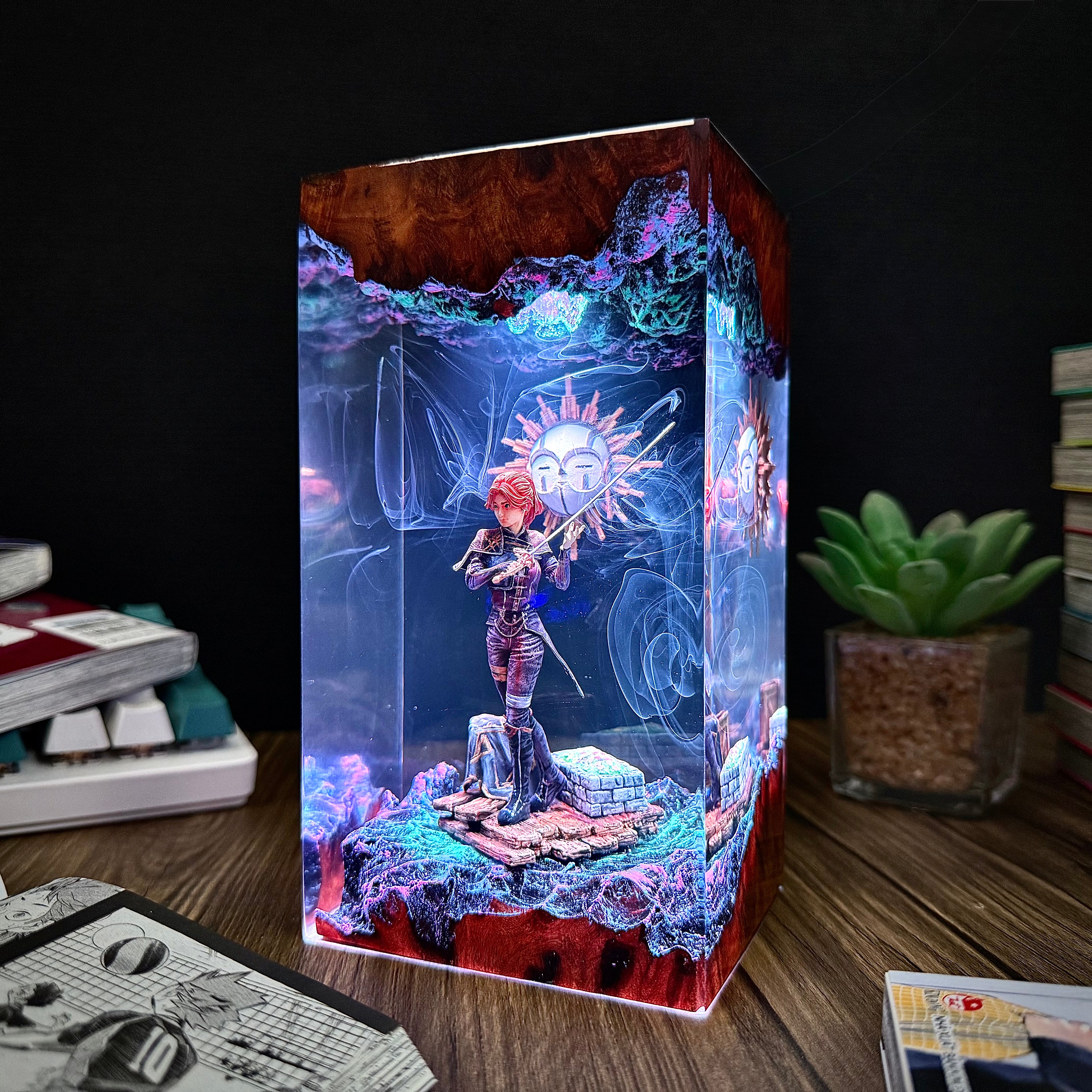 Maelle Clair Obscur Resin lamp