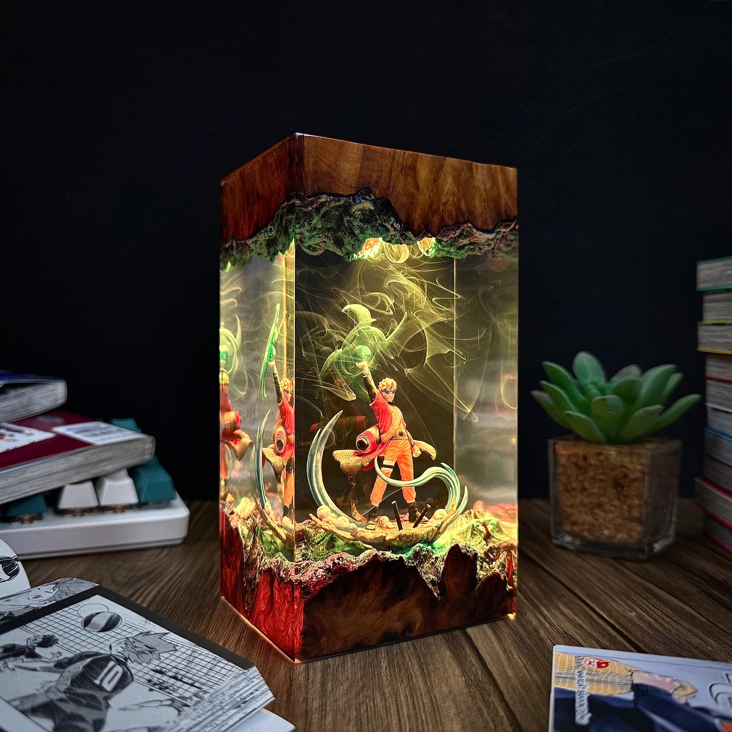 Legacy of the Hokage: Shinobi Journey Resin Lamp