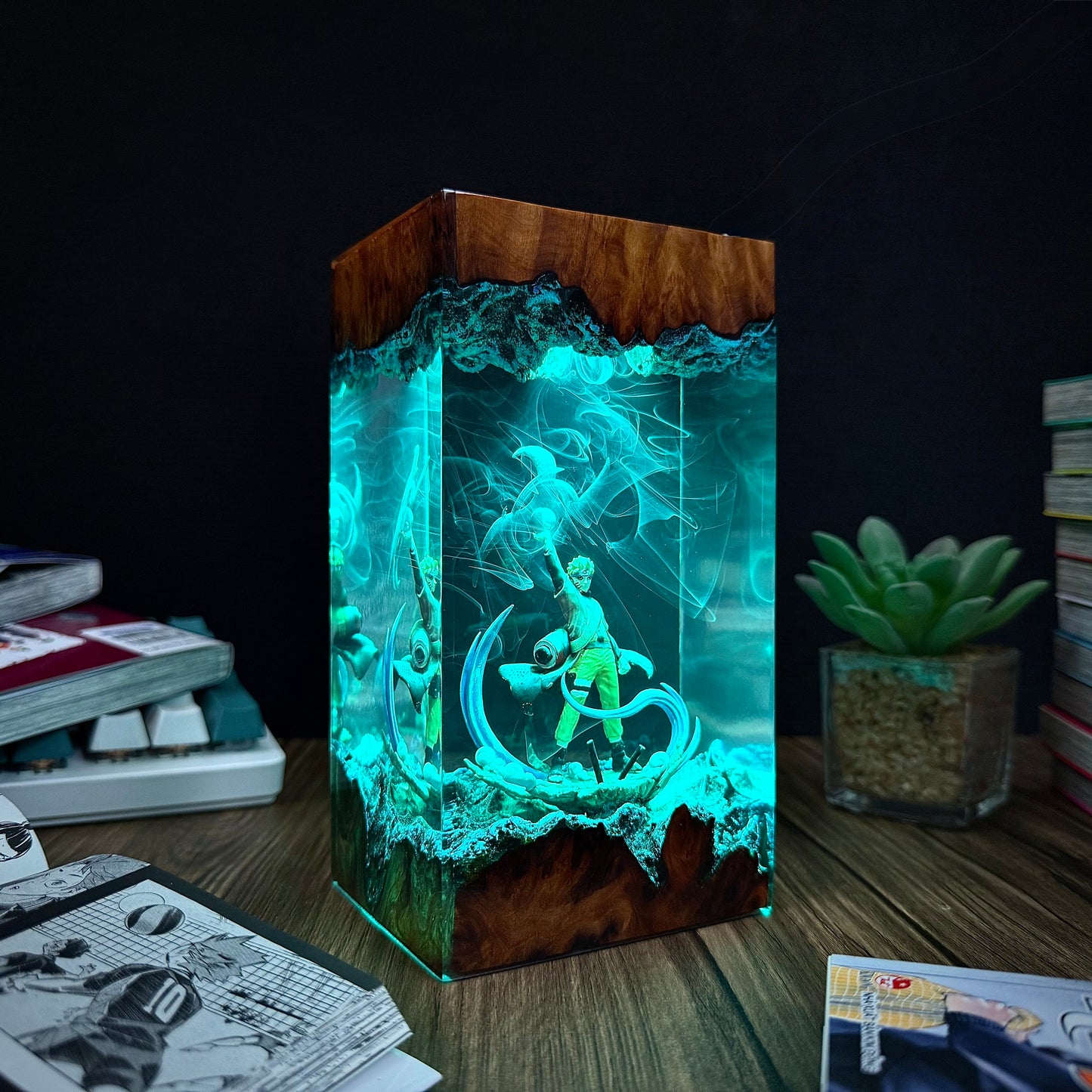Legacy of the Hokage: Shinobi Journey Resin Lamp