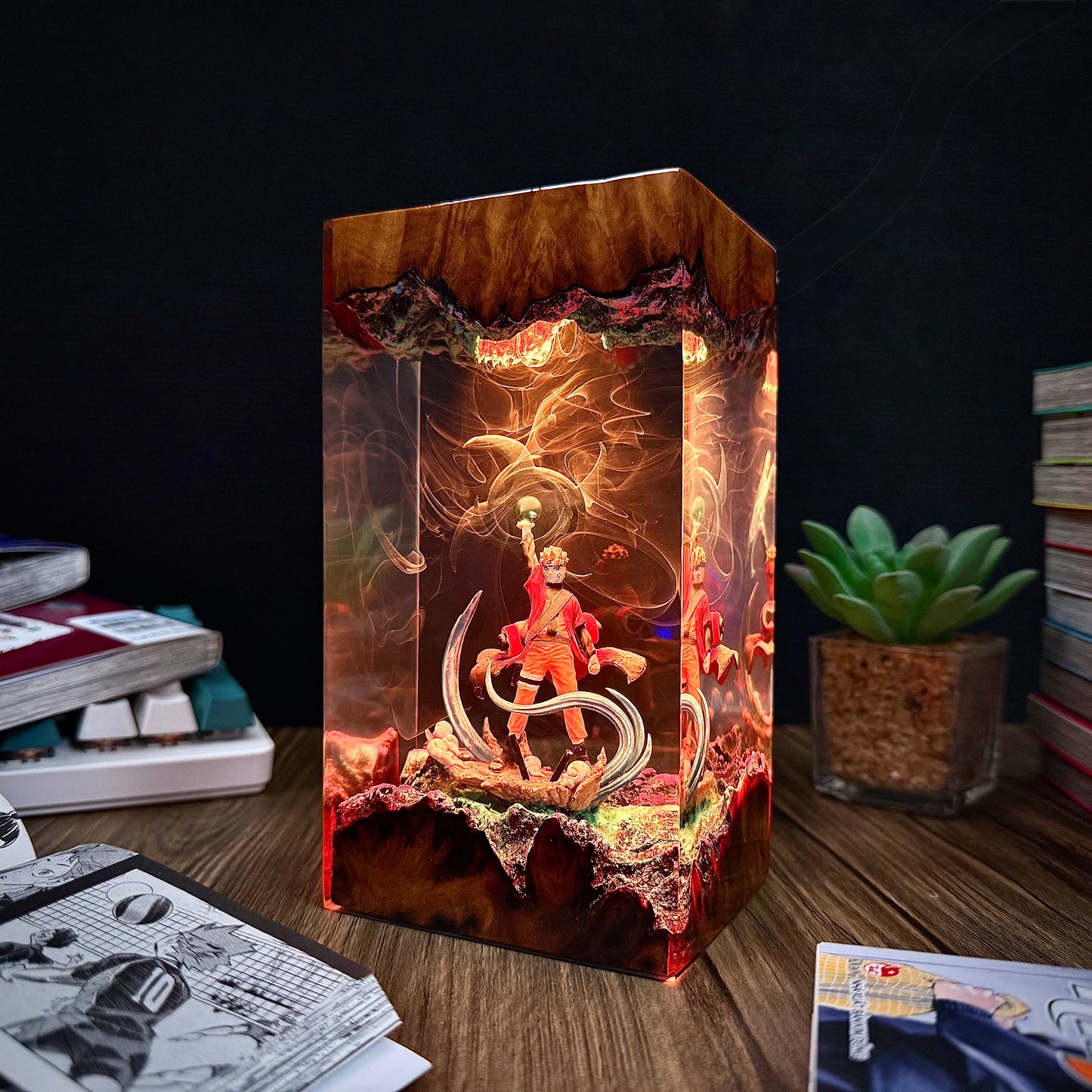 Legacy of the Hokage: Shinobi Journey Resin Lamp