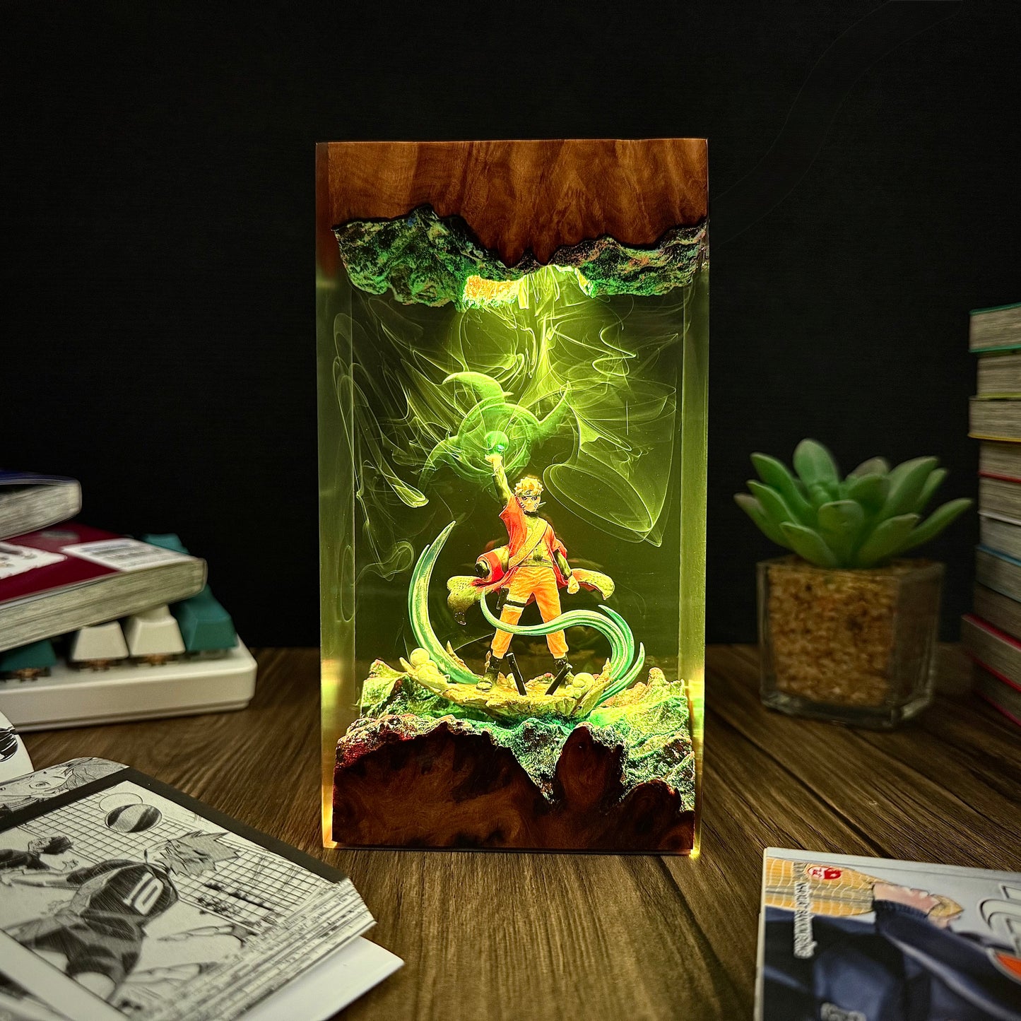 Legacy of the Hokage: Shinobi Journey Resin Lamp