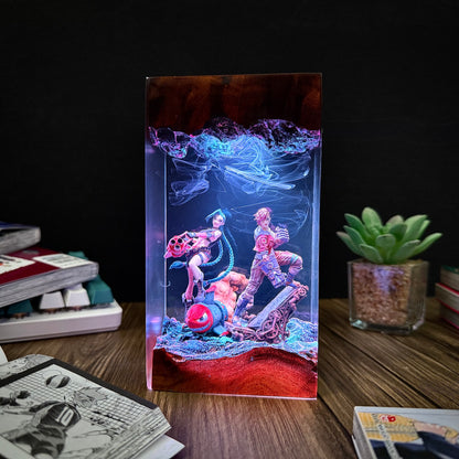 Blood Ties: The Duel of Destiny Resin Lamp