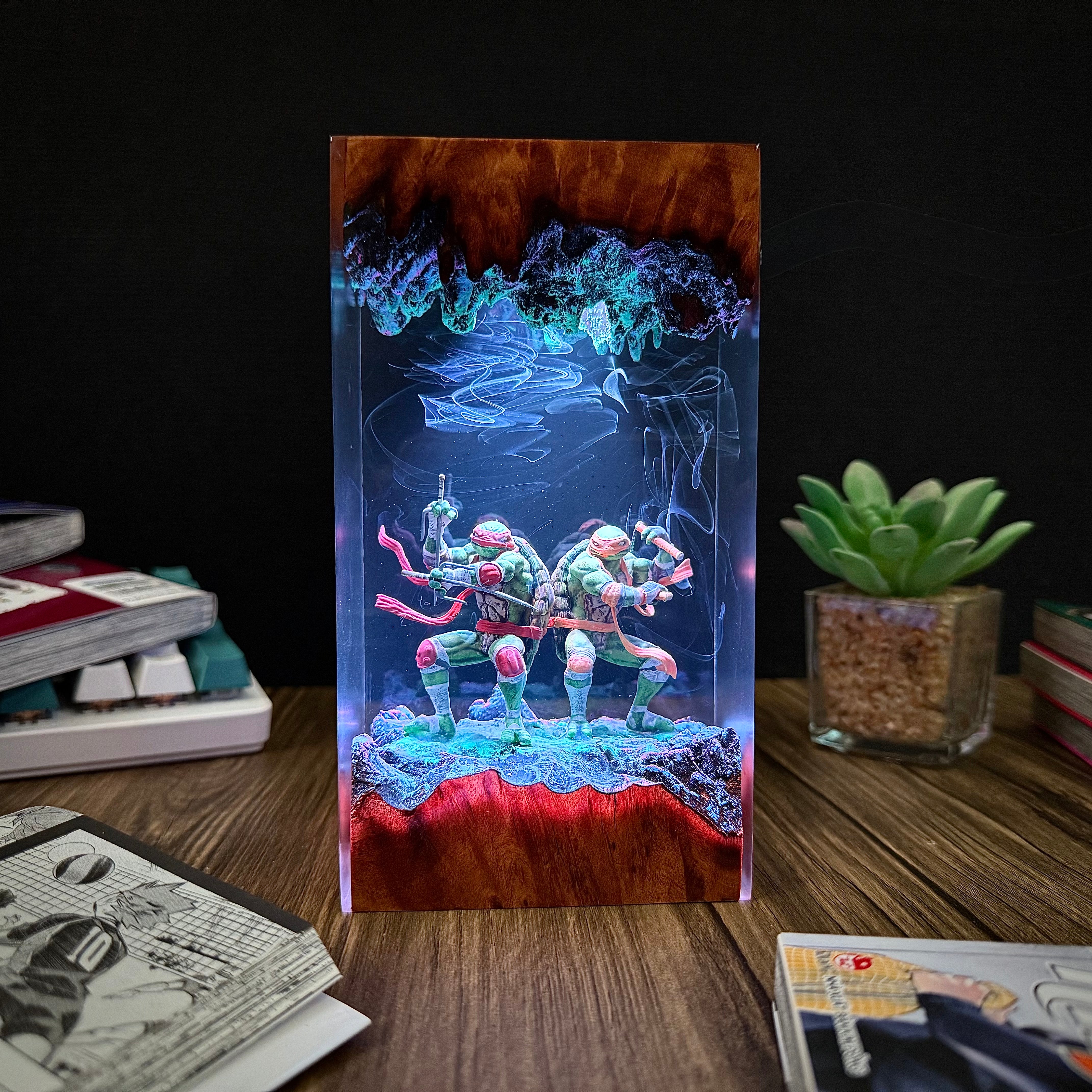 Teenage Mutant Ninja Turtles Resin lamp