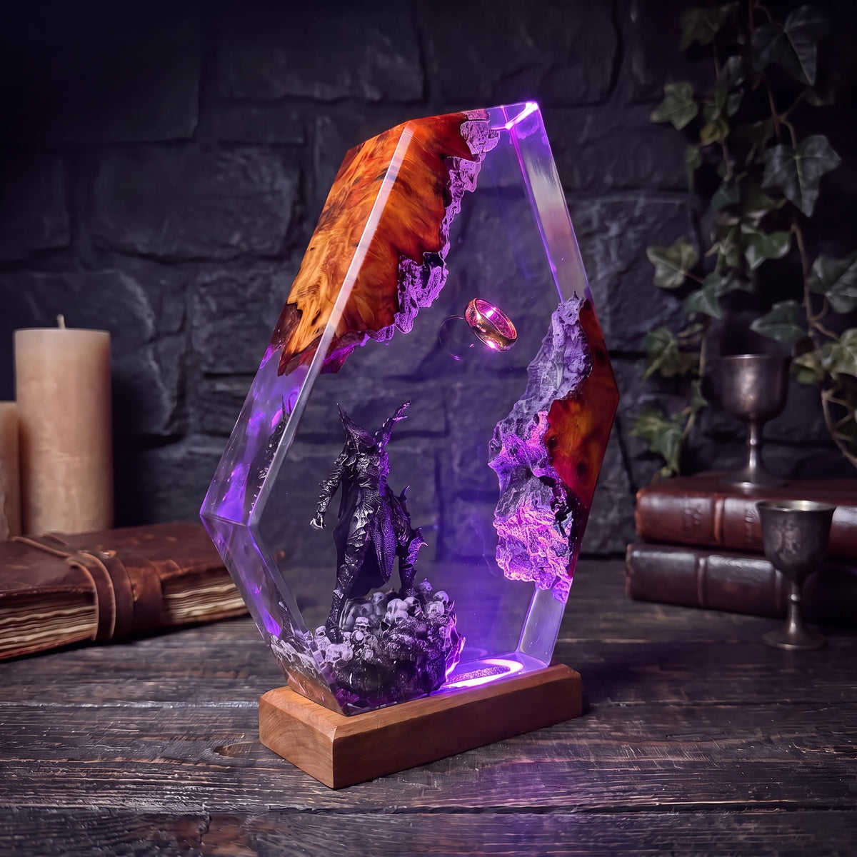 LOTR Resin Lamp