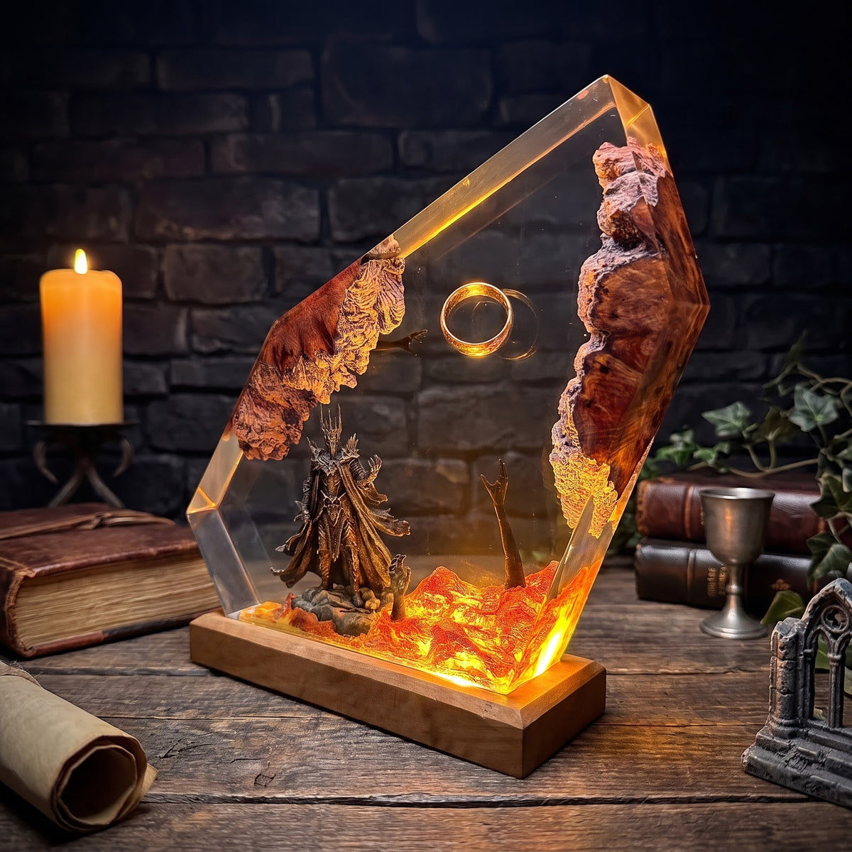 LOTR Resin Lamp