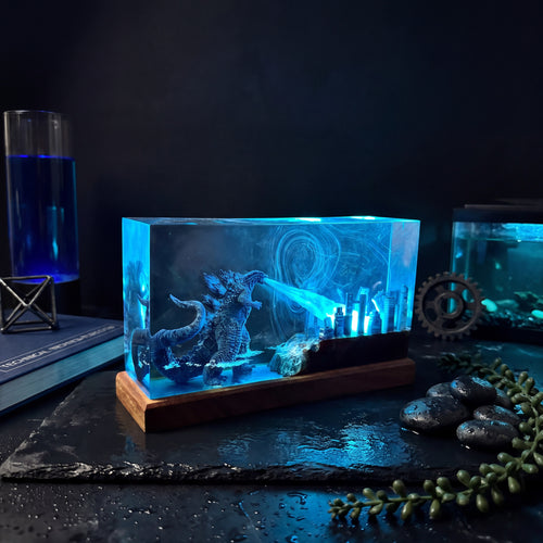 Godzilla 2 Resin Lamp