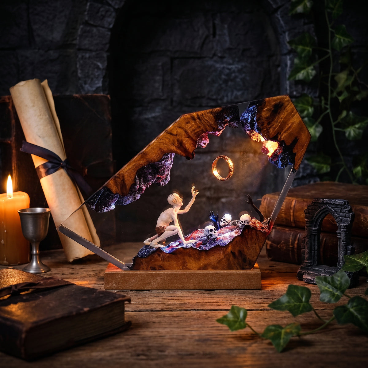 LOTR Resin Lamp