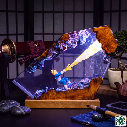 Vegeta Resin Lamp
