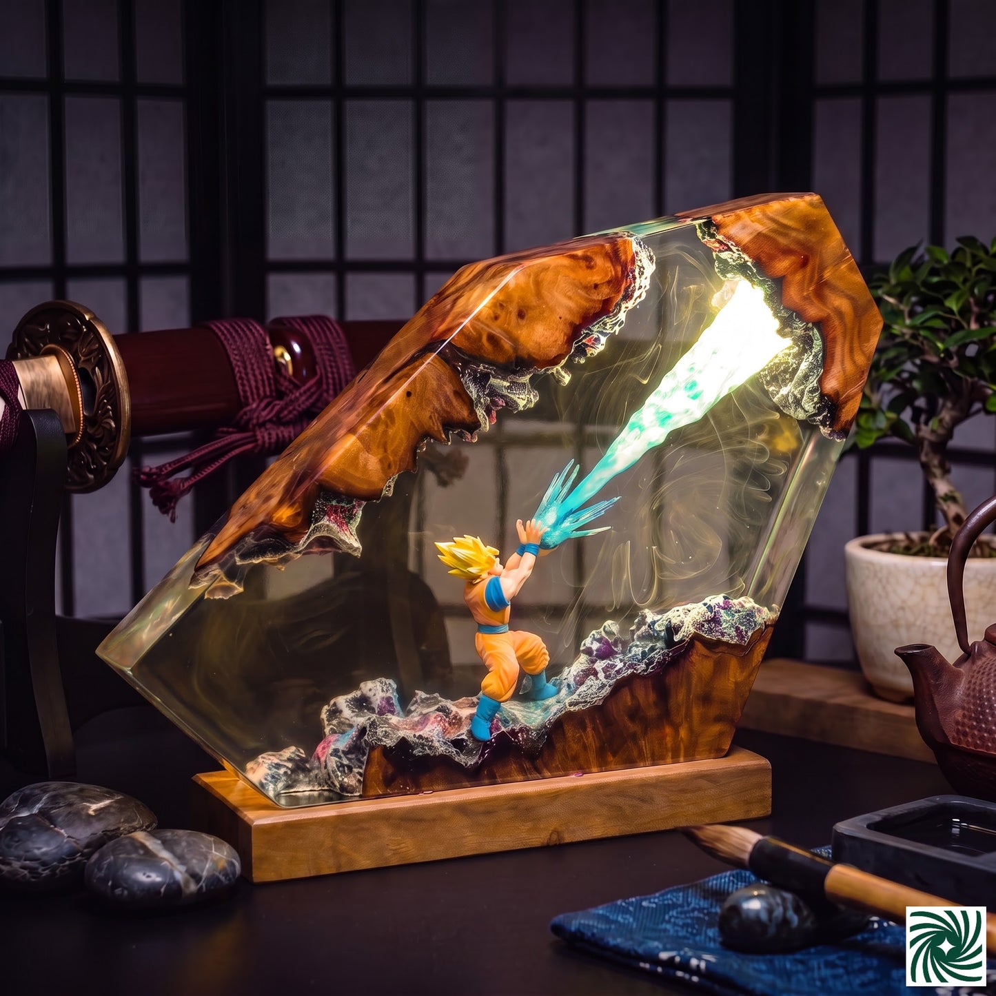 Goku Resin Lamp