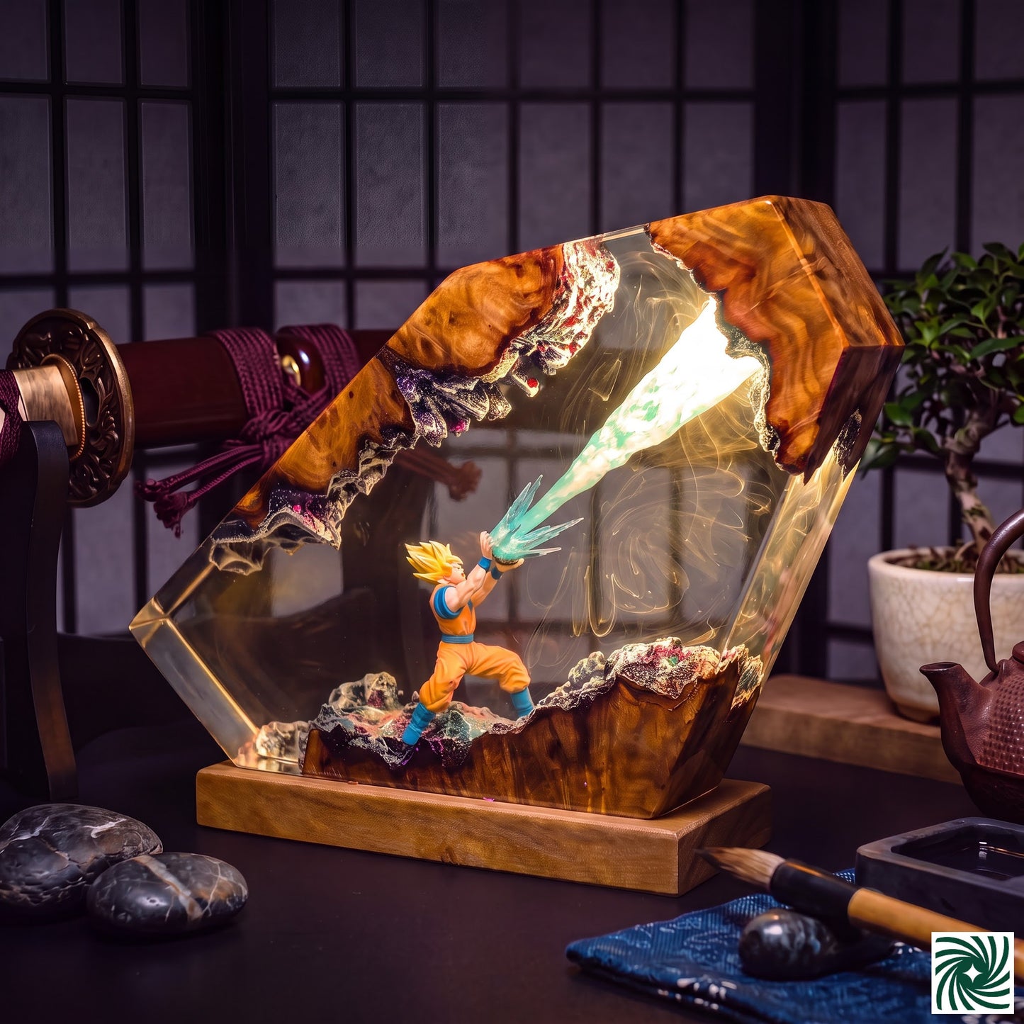Goku Resin Lamp