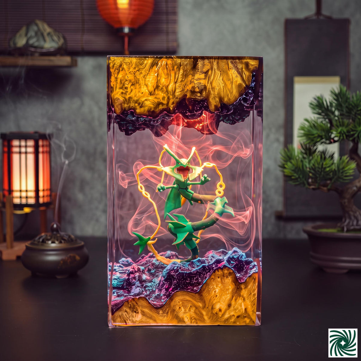 Rayquaza Mega Resin Lamp