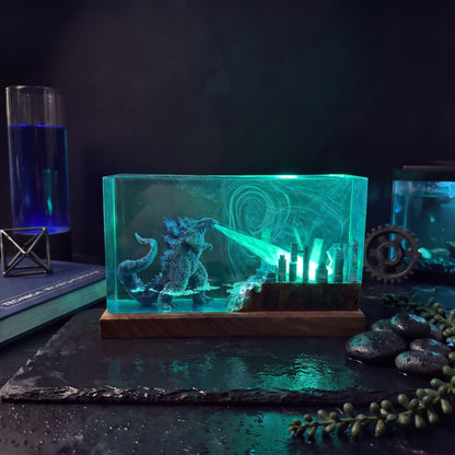Godzilla 2 Resin Lamp