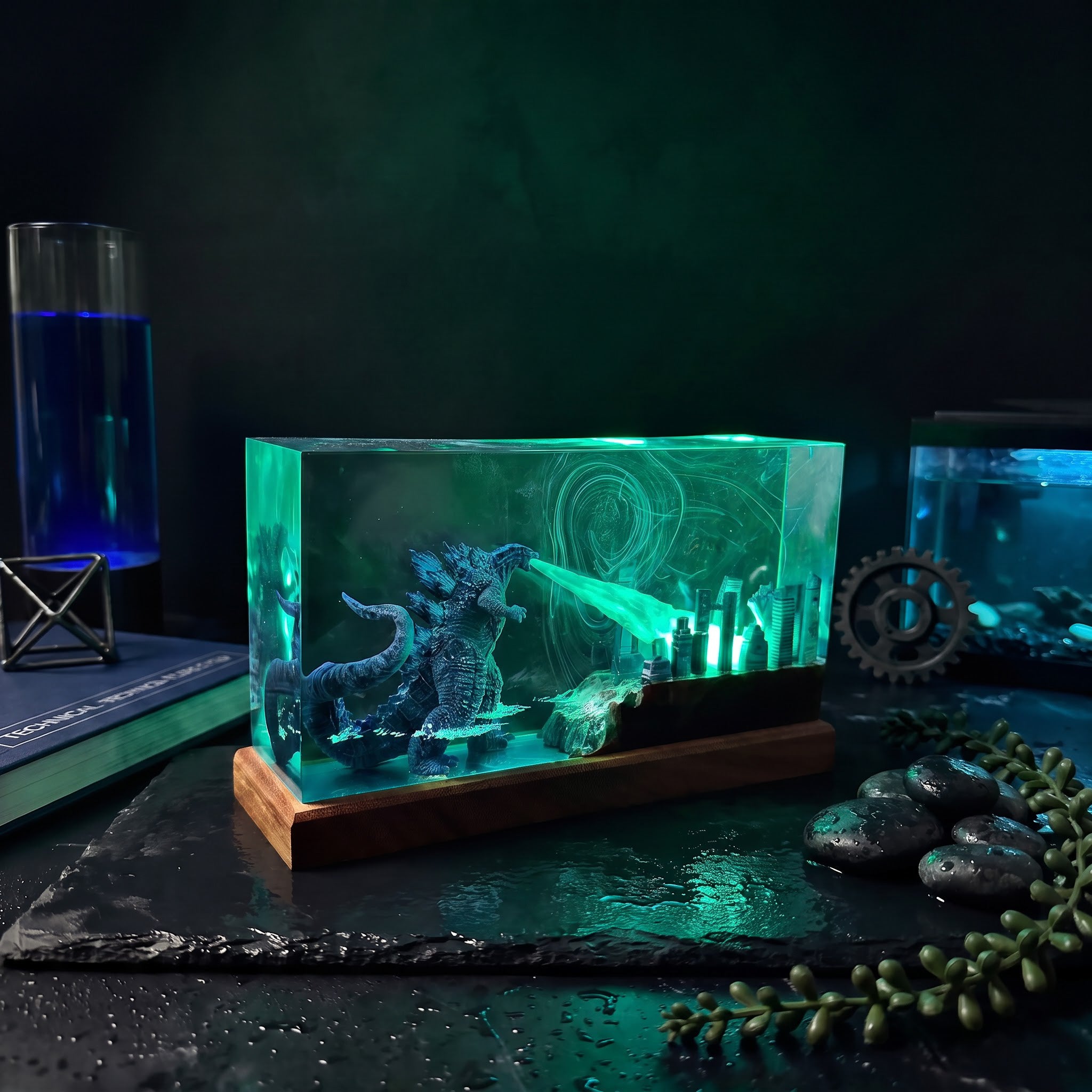 Godzilla 2 Resin Lamp – ResinViet