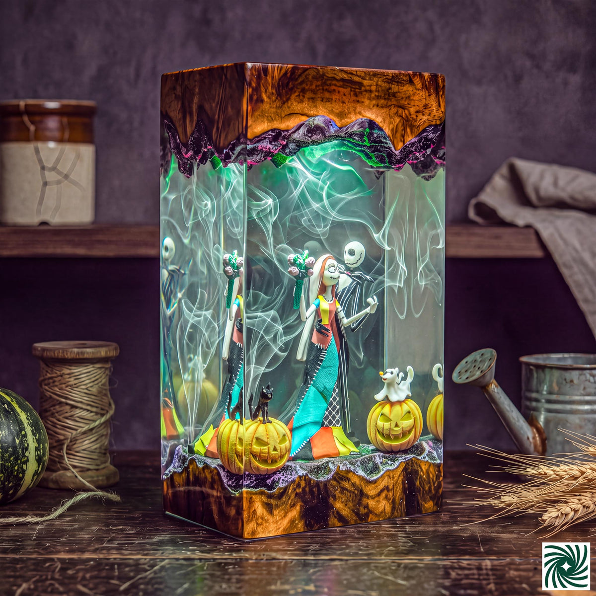 The Nightmare Before Christmas Resin Lamp