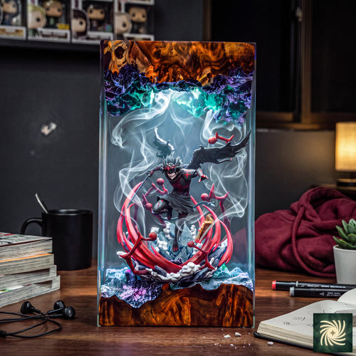 Asta Black Clover Resin Lamp