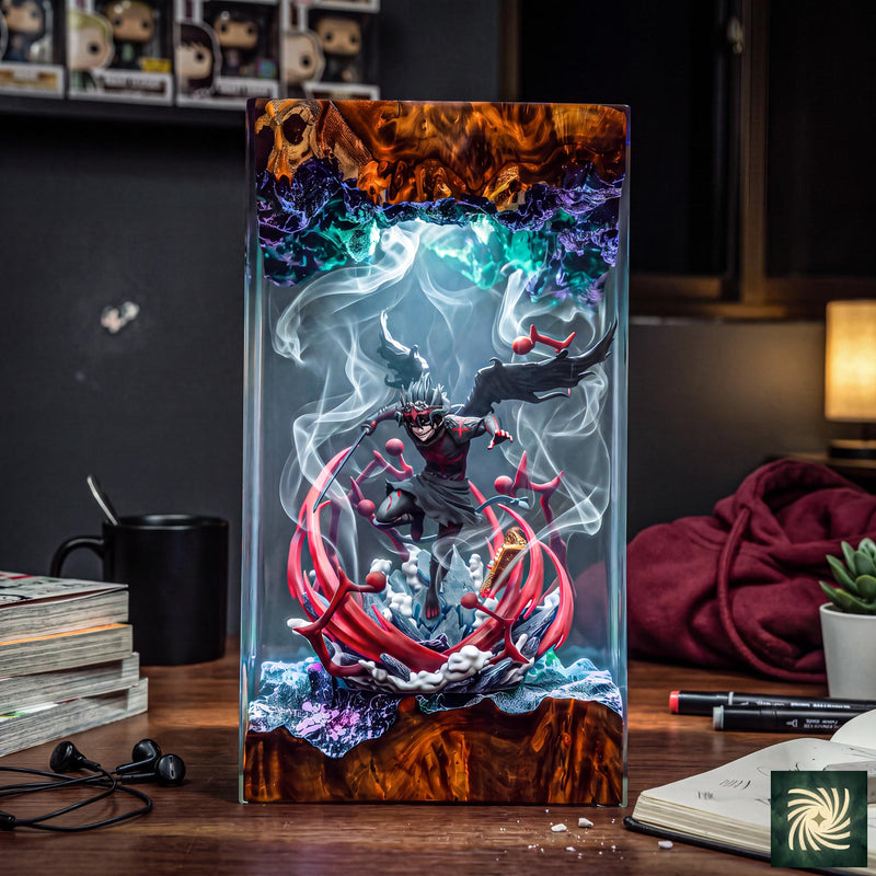 Asta Black Clover Resin Lamp