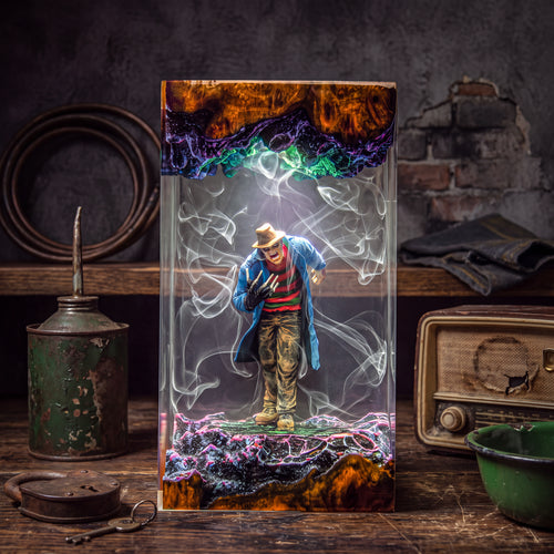 Halloween Resin Lamp