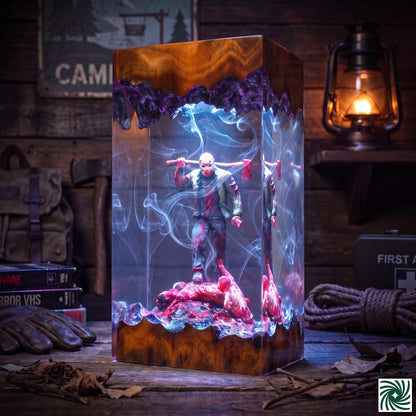 Halloween Resin Lamp