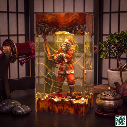 Halloween Resin Lamp