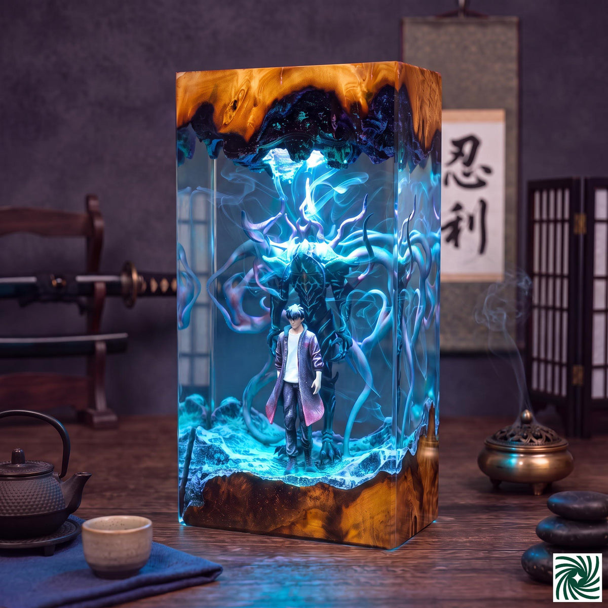 Jin-Woo & Beru Resin Lamp