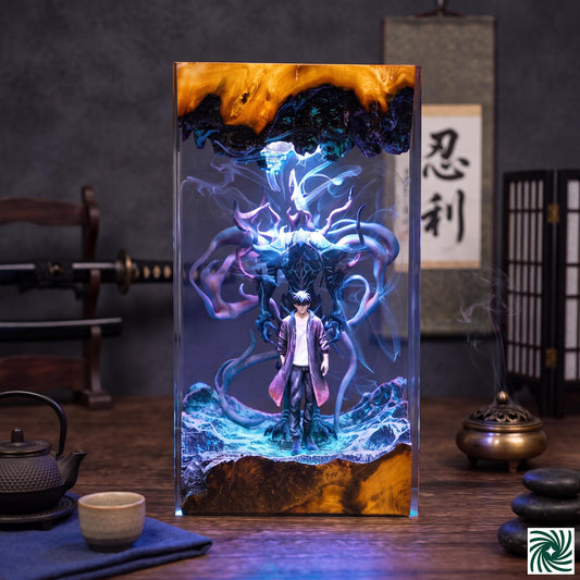 Jin-Woo & Beru Resin Lamp