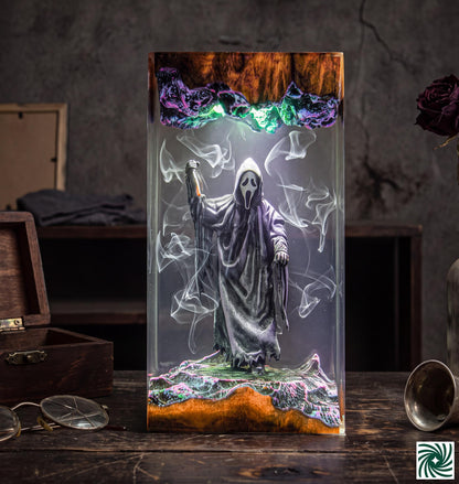 Halloween Resin Lamp