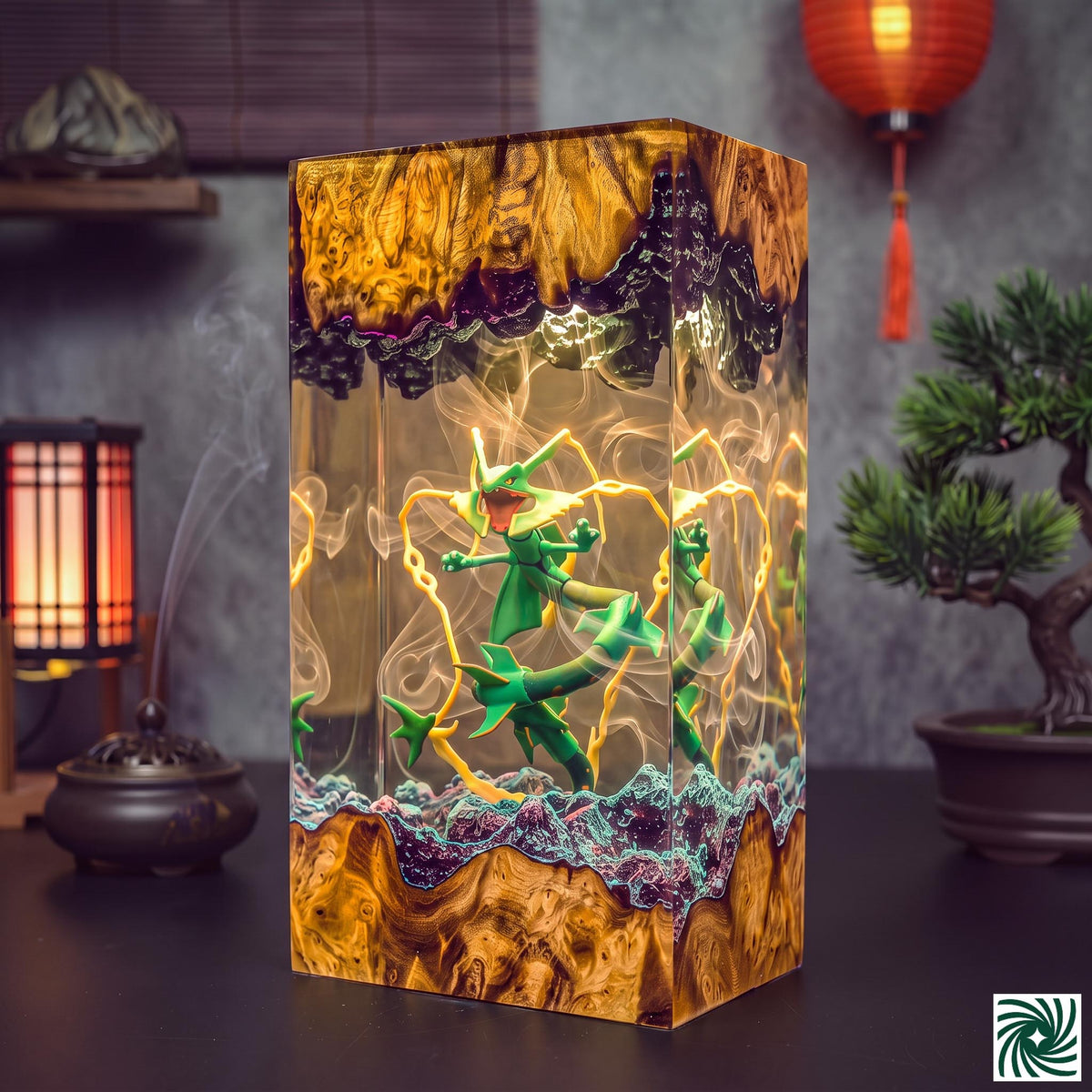 Rayquaza Mega Resin Lamp