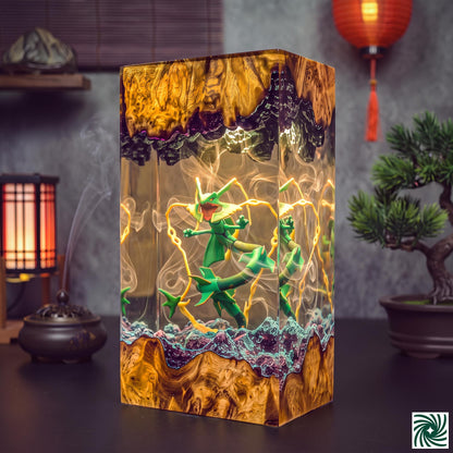 Rayquaza Mega Resin Lamp