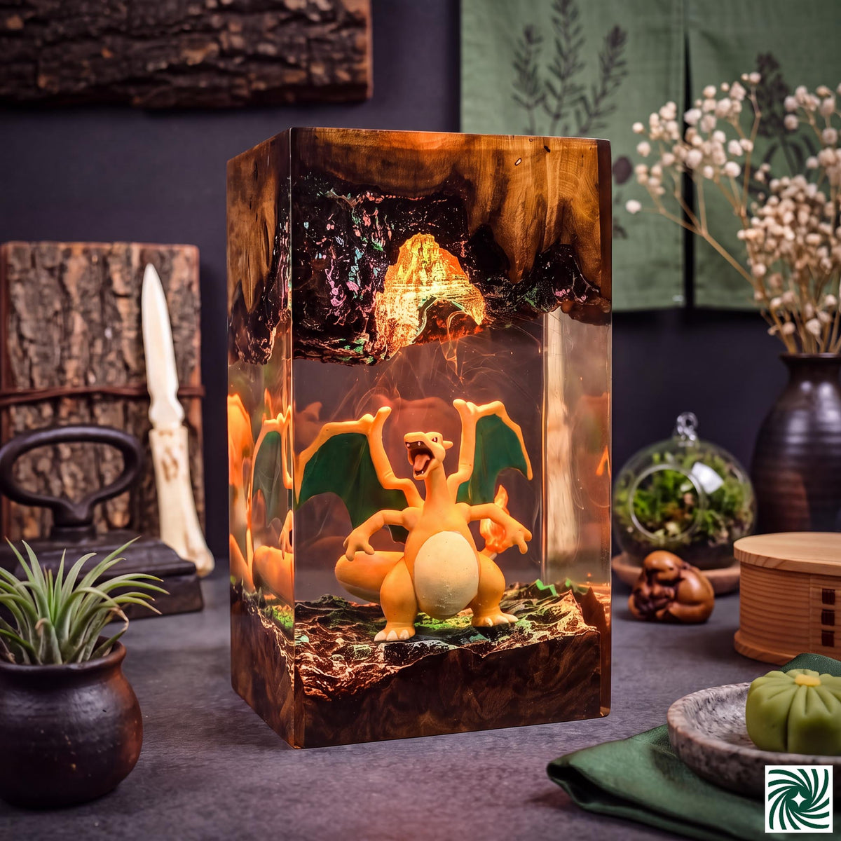 Charizard Resin Lamp