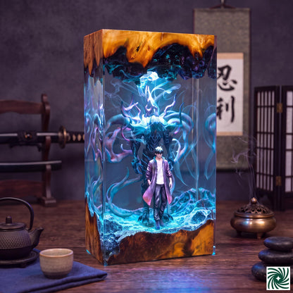 Jin-Woo & Beru Resin Lamp