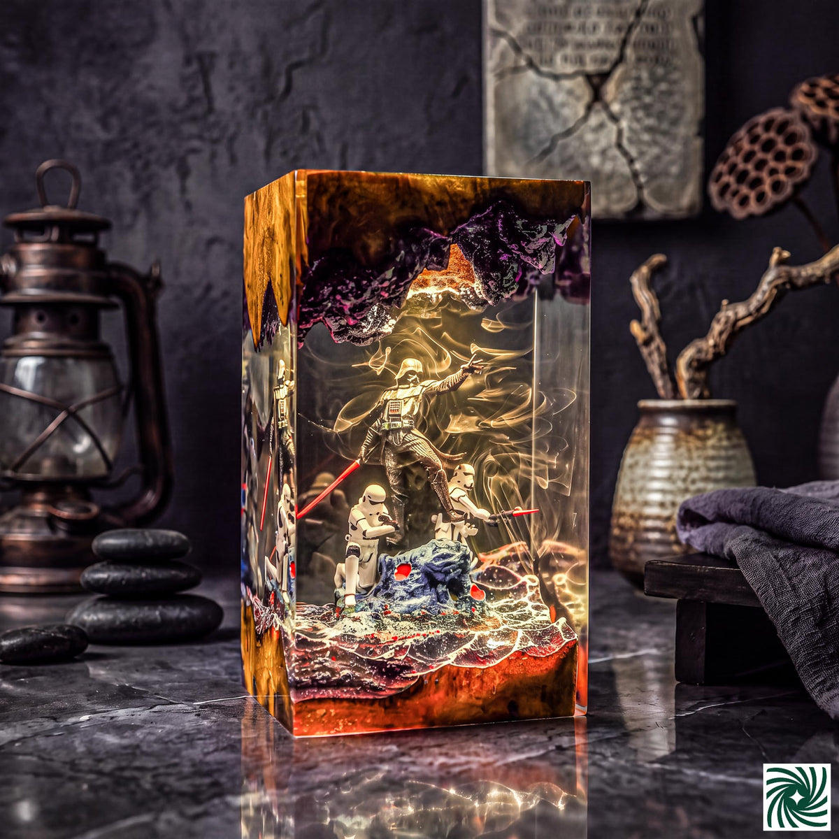 Star War Resin Lamp