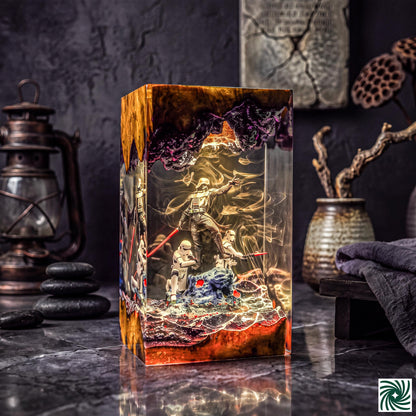 Star War Resin Lamp