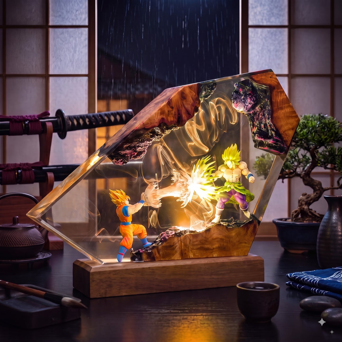 DBZ Resin Lamp