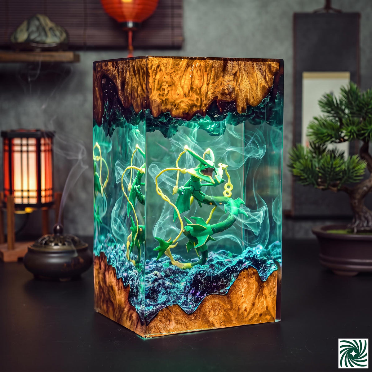 Rayquaza Mega Resin Lamp