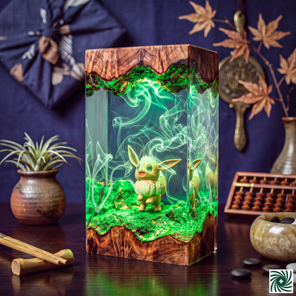Evee Resin Lamp