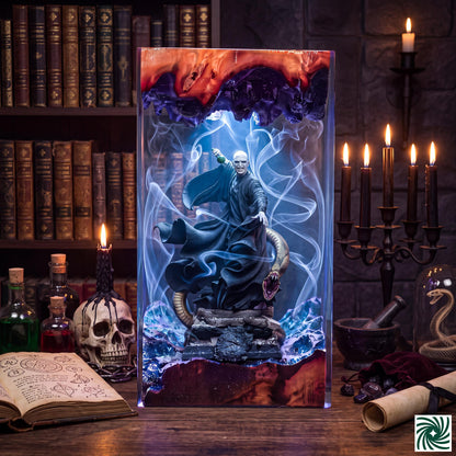 Halloween Resin Lamp