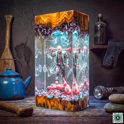 Jason Voorhees Resin Lamp