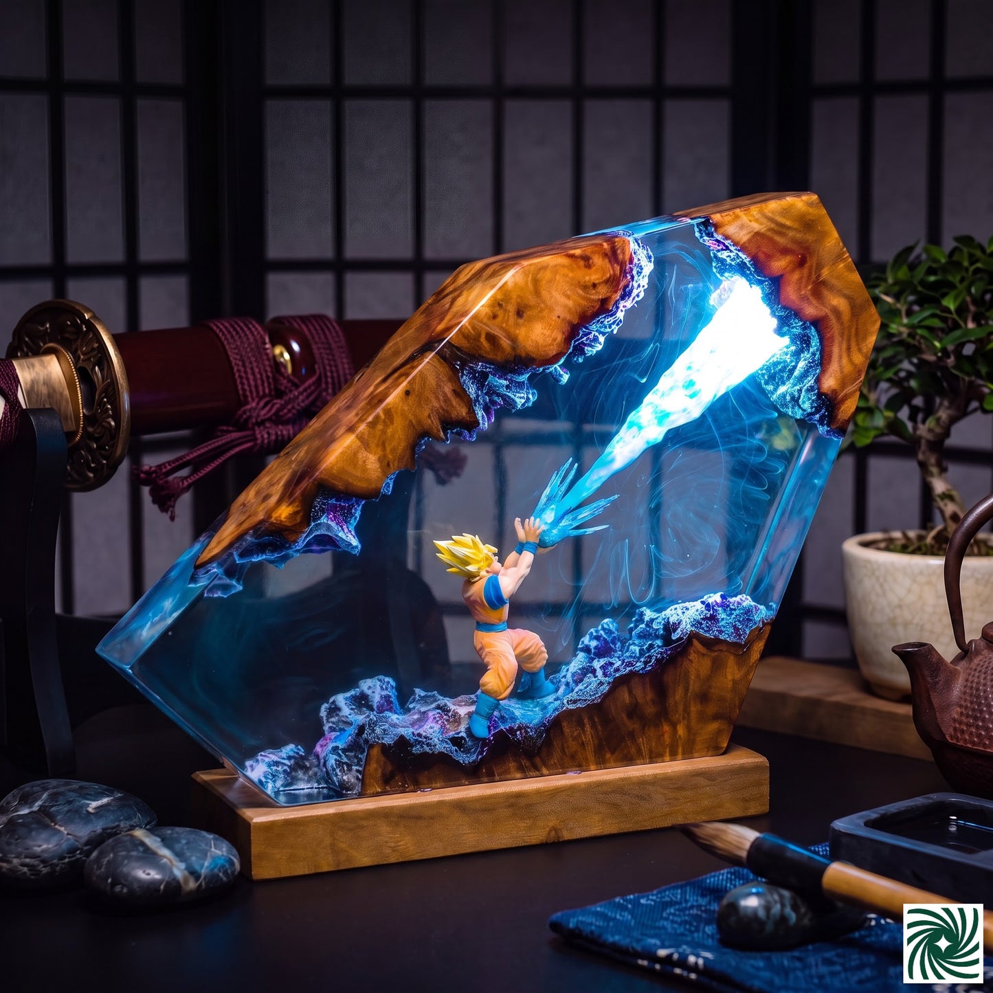 Goku Resin Lamp