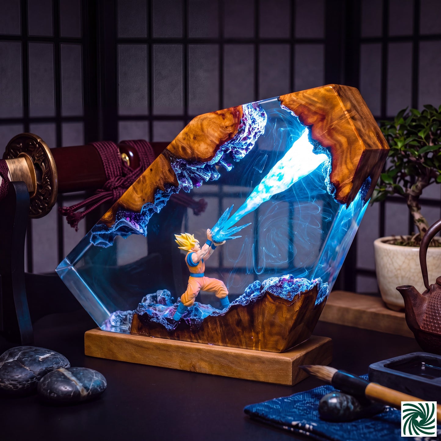 Goku Resin Lamp