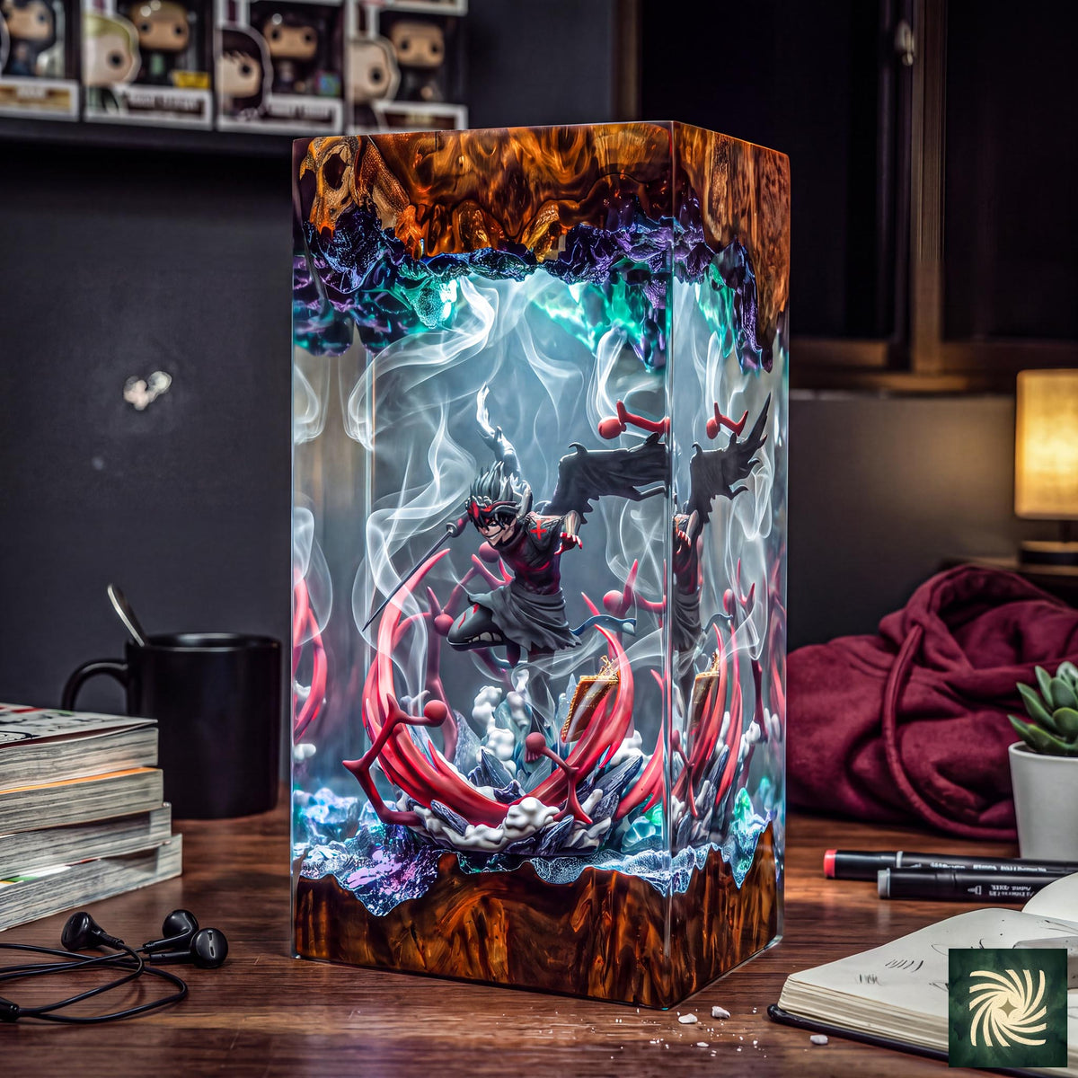 Asta Black Clover Resin Lamp