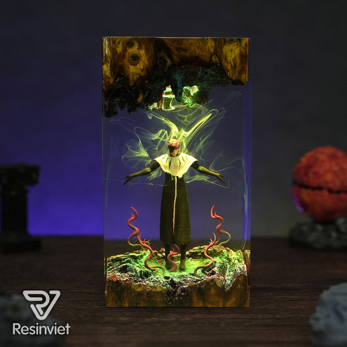 Yokoso Watashi Resin lamp
