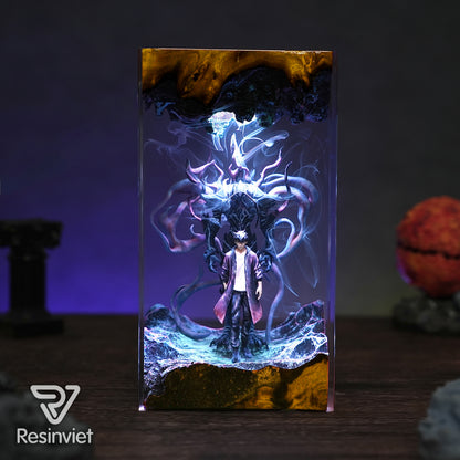 The Shadow Monarch: Loyal Ant Commander Resin Lamp