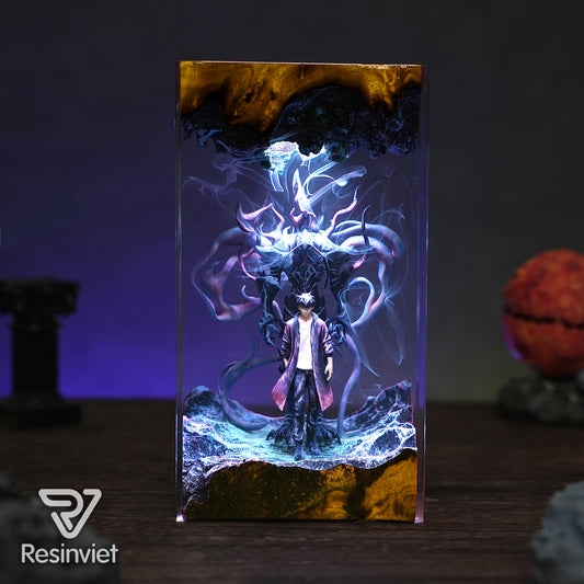 The Shadow Monarch: Loyal Ant Commander Resin Lamp