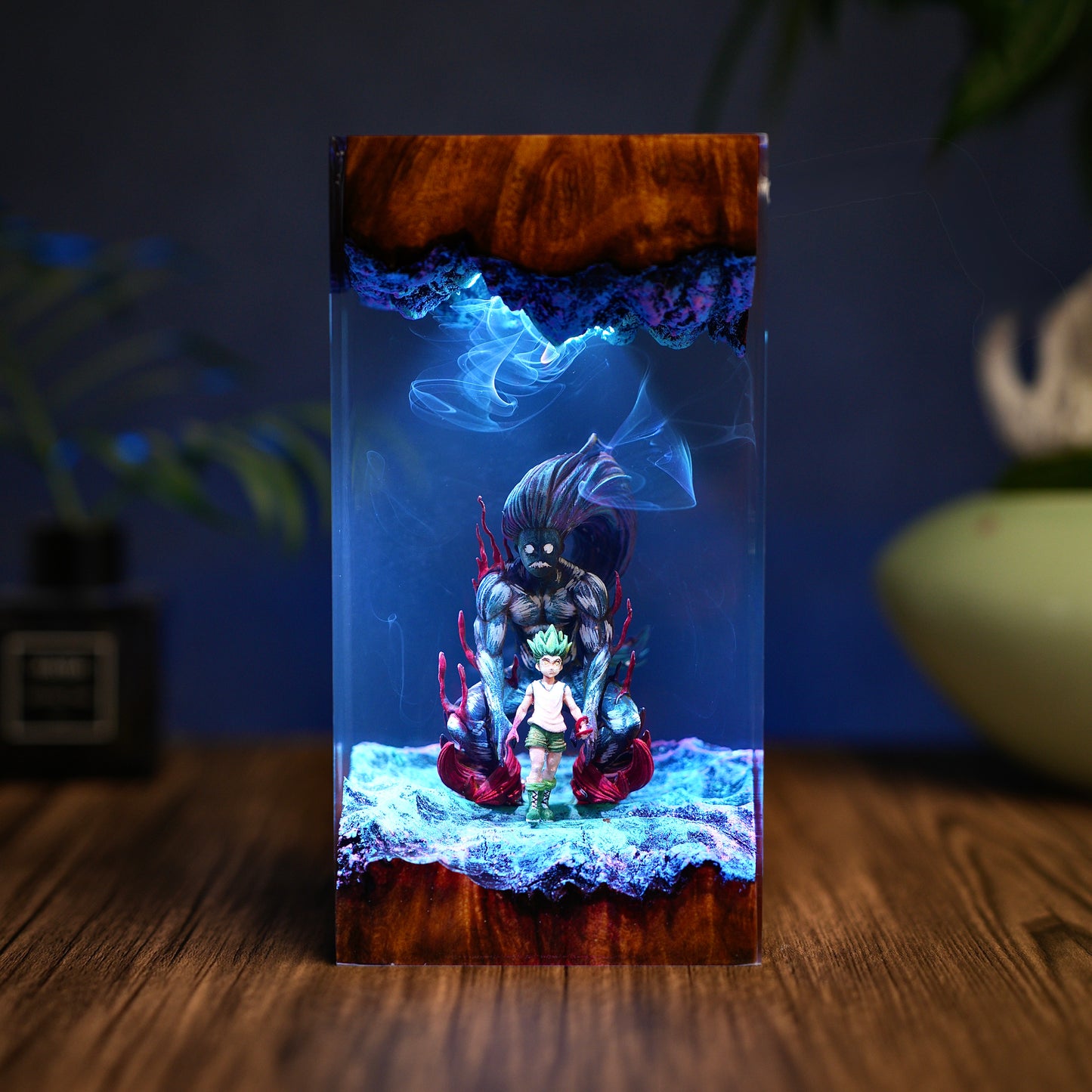 Rock-Paper-Scissors: Ancient Power Resin Lamp