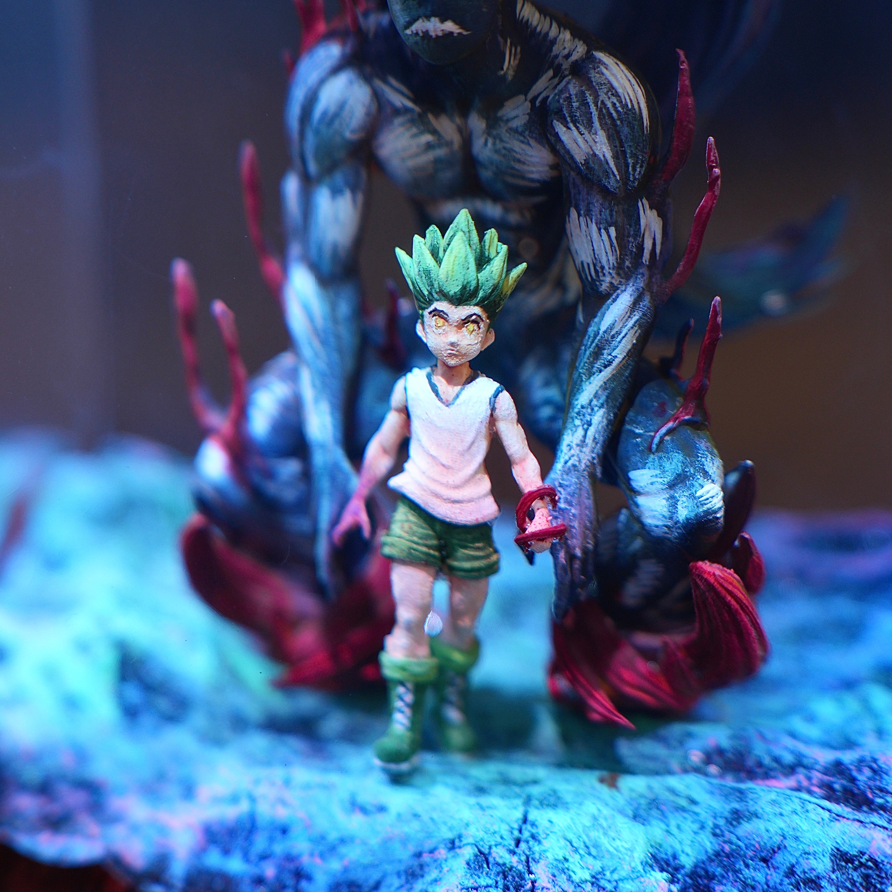 Gon HXH Resin lamp