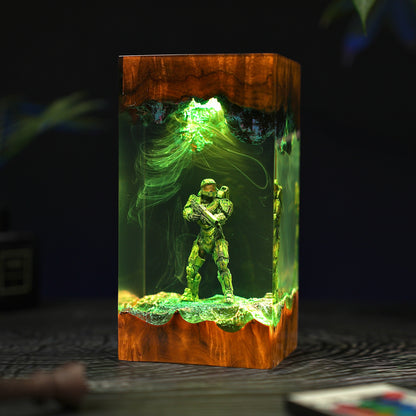 Soldier 117: Infinite Hope Resin Lamp