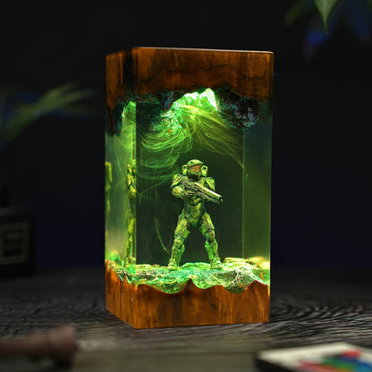 Soldier 117: Infinite Hope Resin Lamp